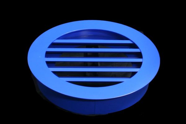 Circle louvre in blue by London Vents